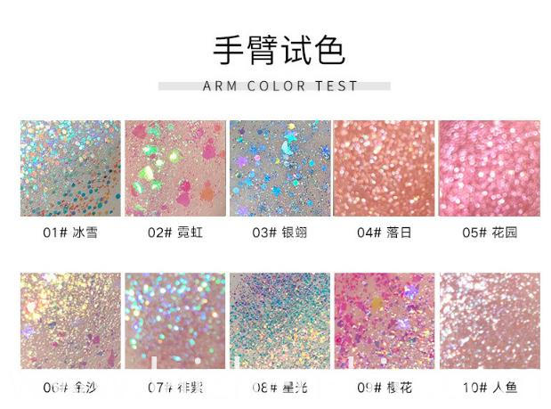 Sequin eyeshadow palette Sequin eyeshadow palette